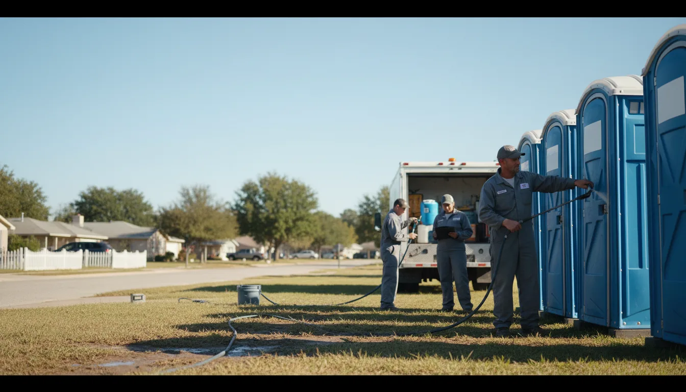 Long-Term Portable Toilet Rental in Ewell, MD near me